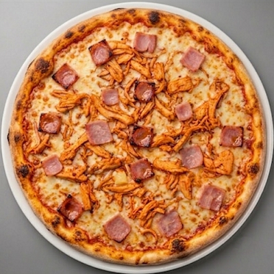 Chicken & Ham Pizza 