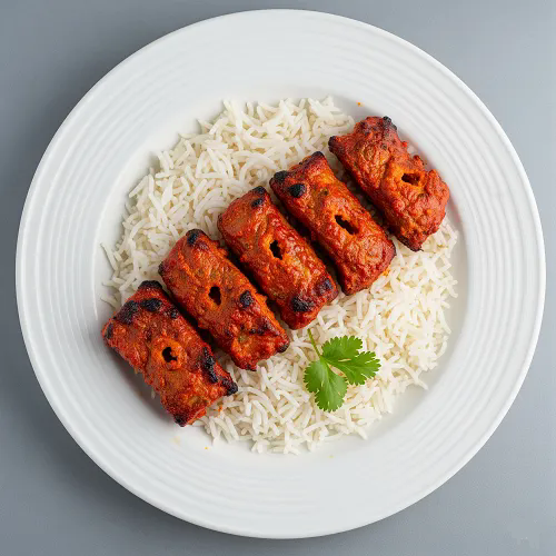 Barbecue Lamb Tikka Meal 