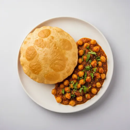 Chickpea Poori 